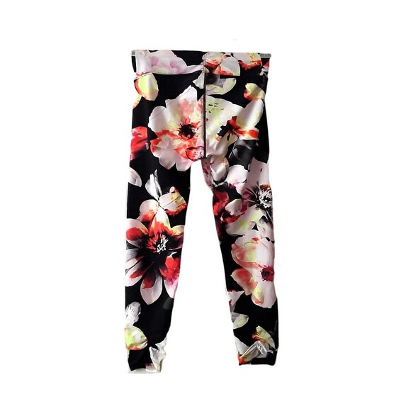 Women Calvin Klein Performance Floral Crop Leggings- Size S/P - Picture 2 of 5